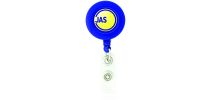 Round-Shaped Retractable Badge Holder