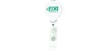 Tear Drop Shaped Retractable Badge Holder -