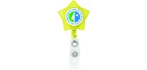 Star-Shaped Retractable Badge Holder