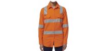 Womens Workcool Vented NSW Rail Shirt