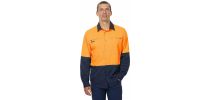 DryCool Hi Vis Spliced Shirt Long Sleeve Shirt