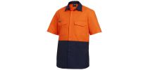 Mens Workcool 2 Spliced Shirt Short Sleeve