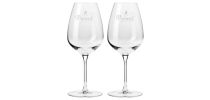 Krosno Duet Wine Glass 460ML set of 2 Gift boxed