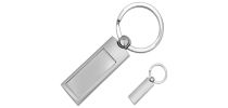 Silver Panel Key Ring