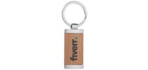 Wood Panel Key Ring