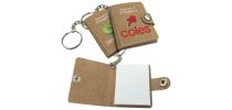 Bonded Leather Keychain Book 4/1
