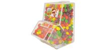 Assorted Fruit Skittles in Dispenser