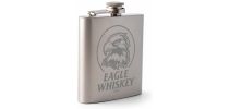 Stainless Steel HipFlask with Brush Finished