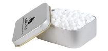 Peppermints In Silver Tin