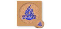 Villa Cork Round Coaster - Set of 4