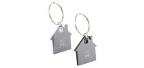House Stainless Steel Keytag