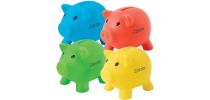 Pee Wee Pig PVC Coin Bank