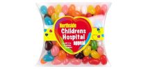 Assorted Colour Jelly Beans In Pillow Packs