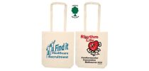 Calico Double Long Handle Conference Bag - 140 Gsm
