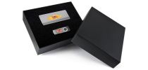 Superior Gift Set - Alumina Power Bank, Swivel Flash Drive