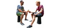 Pagoda Telescopic Stool