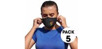 5 Pack - Comfort Face Masks