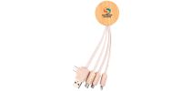 Sprite Round Bamboo Charging Cable