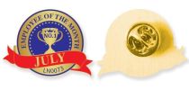 Die Struck Soft Enamel Badge 25mm