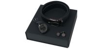 Set Christian Lacroix (watch, Cufflinks & Belt)