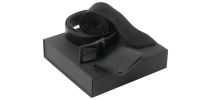 Set Christian Lacroix Black (card Holder, Belt & Silk Tie)