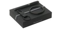 Set Christian Lacroix Black (rollerball Pen, Key Ring & Bracelet)
