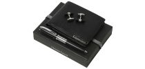 Set More Black (ballpoint Pen, Wallet & Cufflinks)
