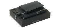 Set Christian Lacroix Black (rollerball Pen, Key Ring & Card Holder)