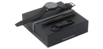 Set Christian Lacroix Black (Premium ballpoint Pen, Key Ring & Watch)