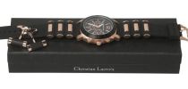 Set Christian Lacroix (Premium Stainless Steel watch & Cufflinks)