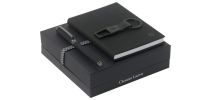 Set Christian Lacroix Black (rollerball Pen, Note Pad A6 & Key Ring)