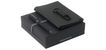 Set Christian Lacroix Black (rollerball Pen, Key Ring & Travel Wallet)
