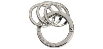 Key Ring Zoom Silver