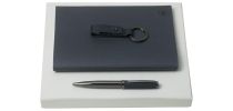 Set Hamilton Black (ballpoint Pen, Note Pad A4 & Usb Stick)