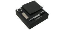 Set Hamilton Black (ballpoint Pen, Key Ring & Wallet)