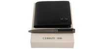 Set Cerruti 1881 (ballpoint Pen & Money Wallet - Leather)