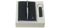 Set Hamilton Black (ballpoint Pen, Note Pad A6 & Usb Stick)