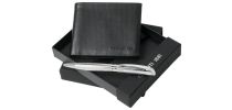 Set Cerruti 1881 (Premium ballpoint Pen & Leather Wallet)