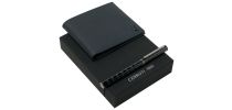 Set Cerruti 1881 (Classic Rollerball Pen & Leather Wallet)