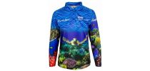 Women Sublimated Long Sleeve Polo