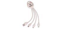 Wheat Straw Charging Cable - Round Shape