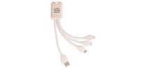 Wheat Straw Charging Cable - Square Shape