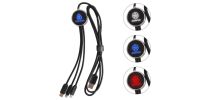 3-In-1 Light Up 1.2m Long Charging Cable