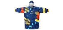 Unisex 100%Polyester Sublimated Wearable Blanket with Absorbent Lining