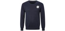 Men's 100% Cotton Round Collar Sweater