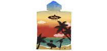 100% Cotton Sublimation Hoody Towel Surf Poncho