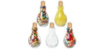 300ml Bulb Shaped Plastic Bottle