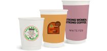 Home Compostable Aqueous Double Wall Paper Cups