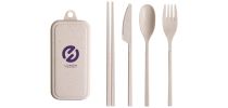 4 Pieces Travel Utensils Set