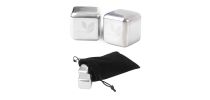 Stainless Steel Ice Cube (with Velvet Pouch)
